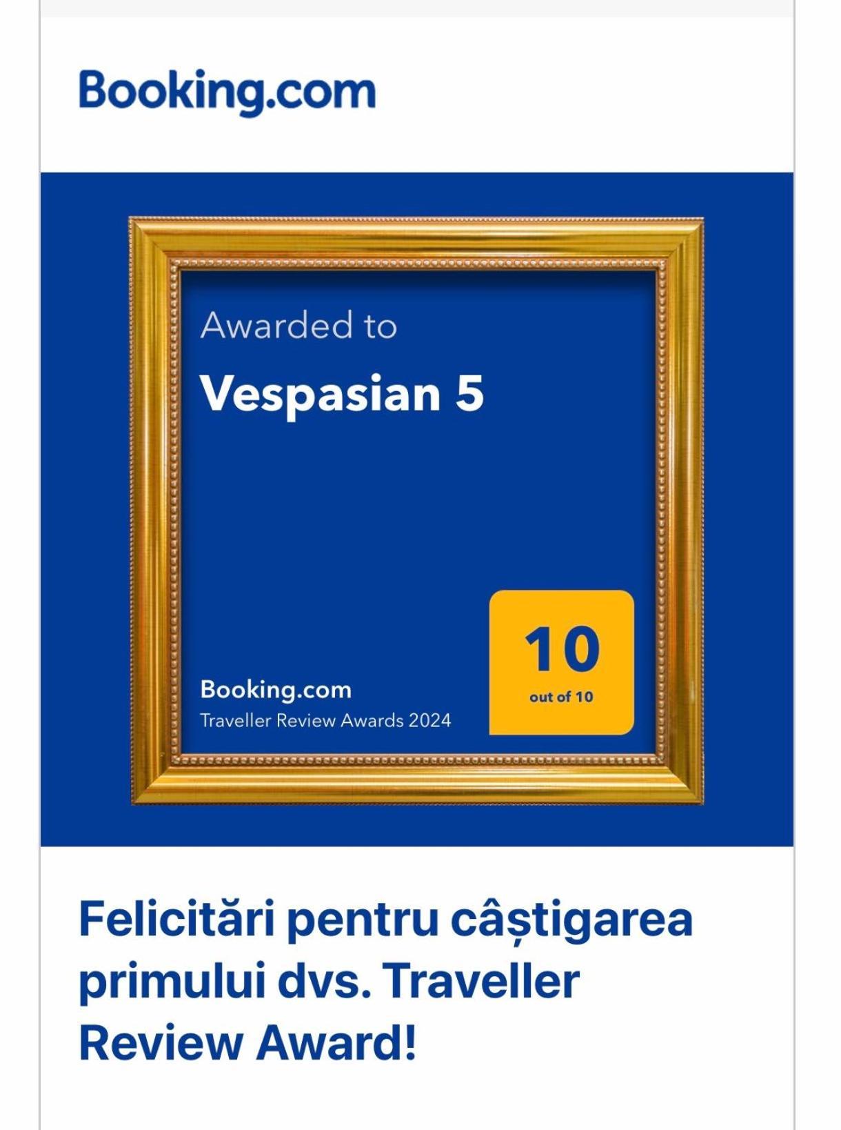 Vespasian 5 Boekarest Buitenkant foto
